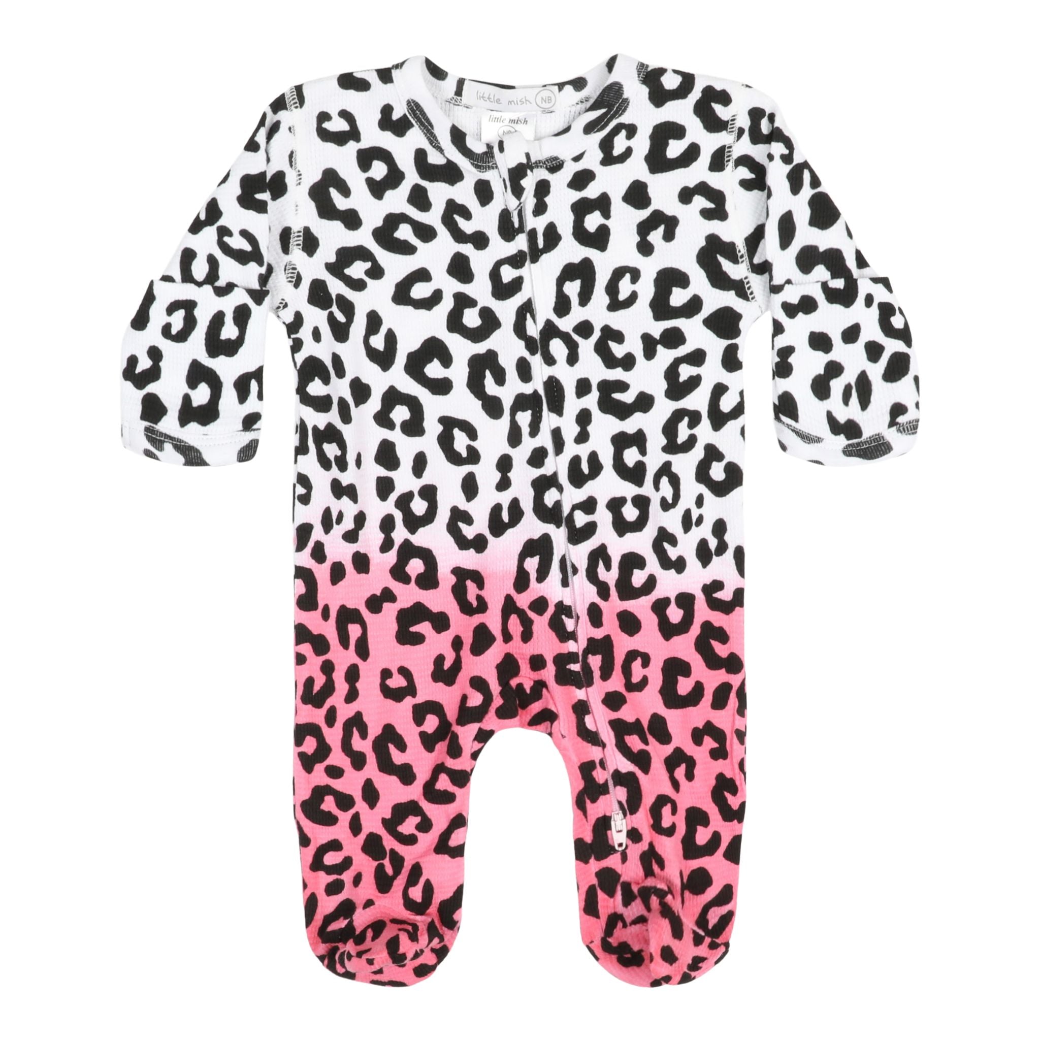 Ombre Cheetah Footie - Denny's
