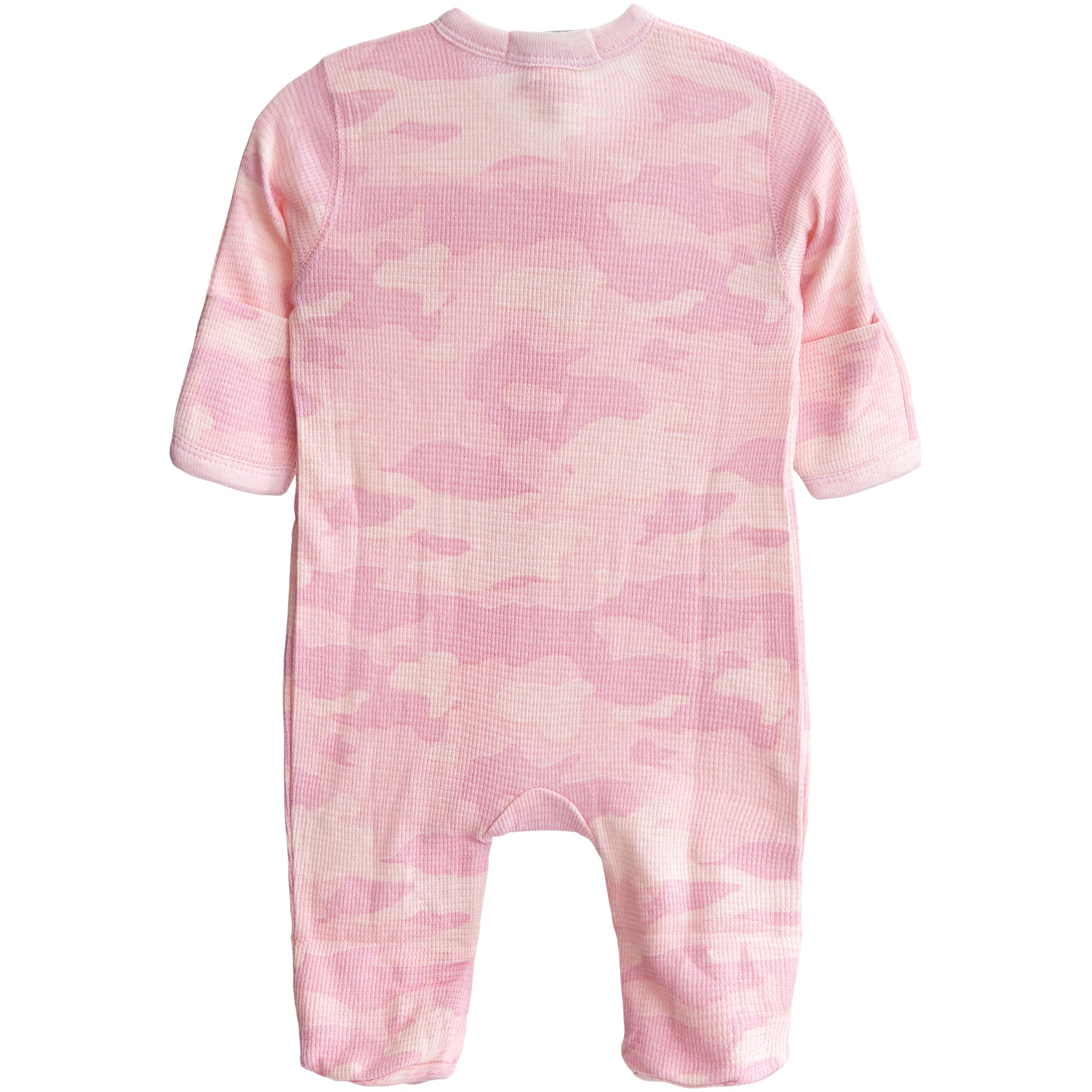 Camo Hearts Footie - Denny's