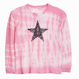 Large Distressed Star Thermal Tee - Denny's