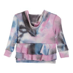 Tie Dye Waffle Zip Hoodie - Denny's