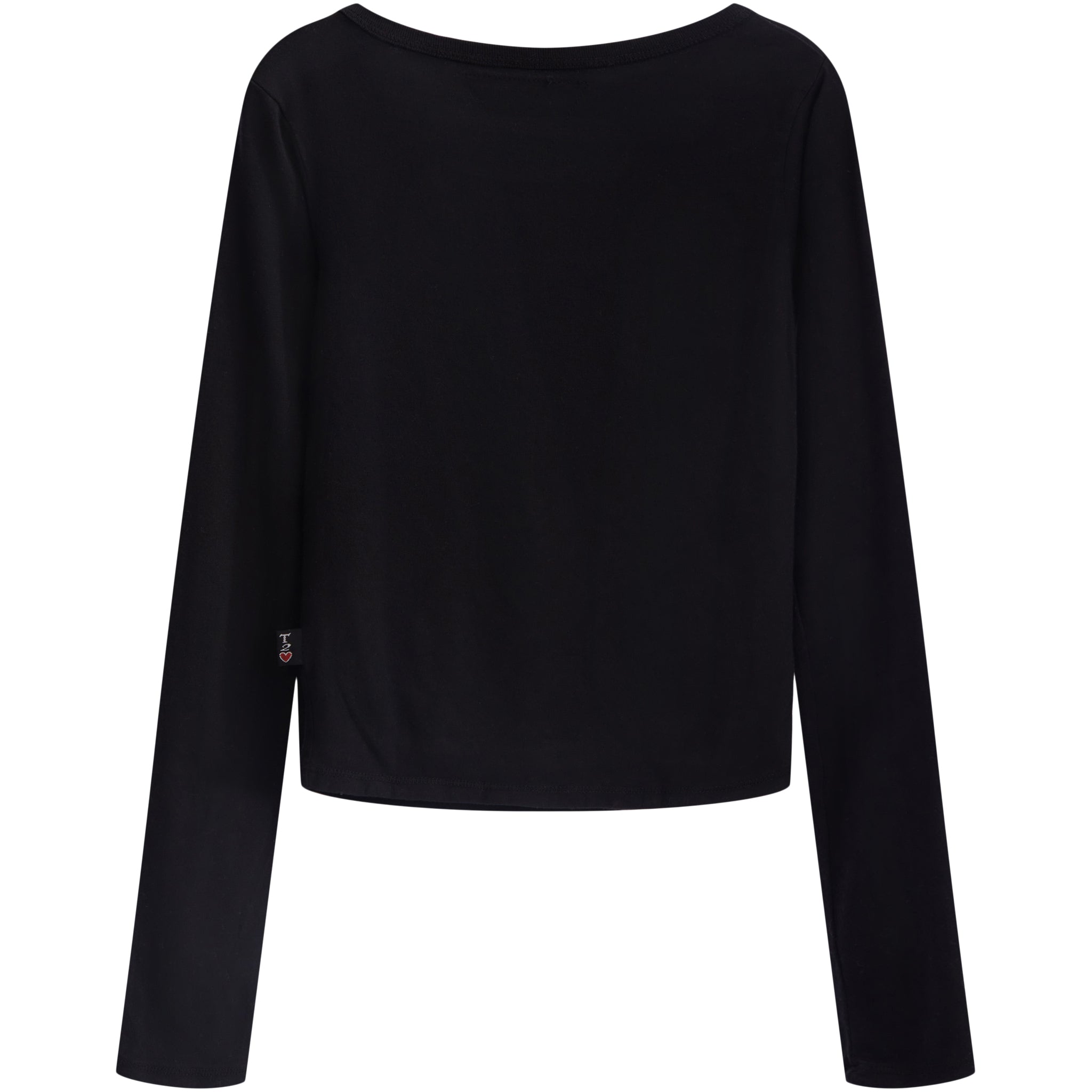 Ballet Neckline Long Sleeve Top - Denny's