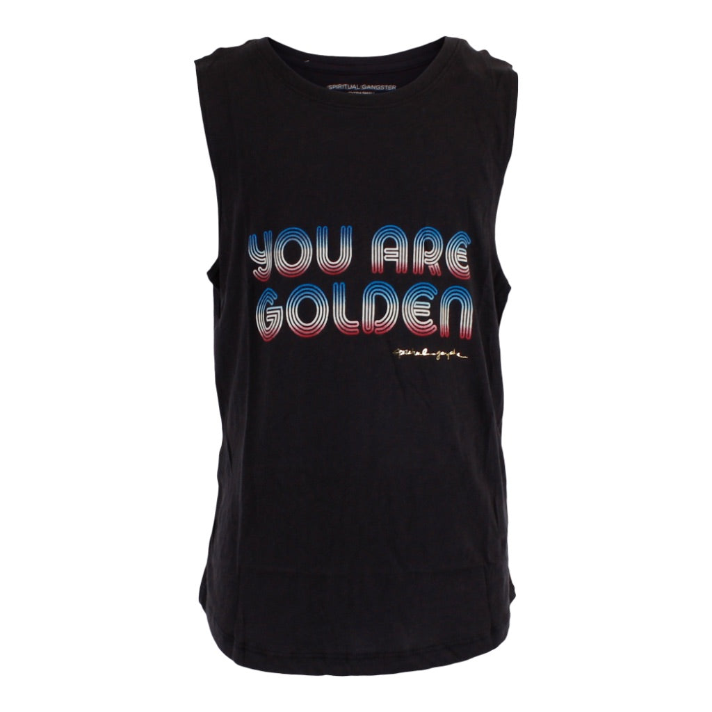 Muscle Tank with You Are Golden - Denny's
