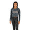 Bleach Splatter Crew Cropped Sweatshirt - Denny's