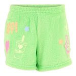 Neon BFF Sticker Fuzzy Short - Denny's