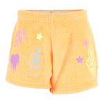 Neon BFF Sticker Fuzzy Shorts 7/14 - Denny's
