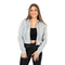 Solid Fleece Zip Crop Hoodie - Denny's
