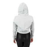 Solid Fleece Zip Crop Hoodie - Denny's