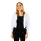 Solid Fleece Zip Crop Hoodie - Denny's