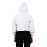 Solid Fleece Zip Crop Hoodie - Denny's