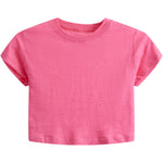 Solid Crop Crew Tee - Denny's