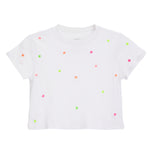 Embroidered Star Crop Tee - Denny's