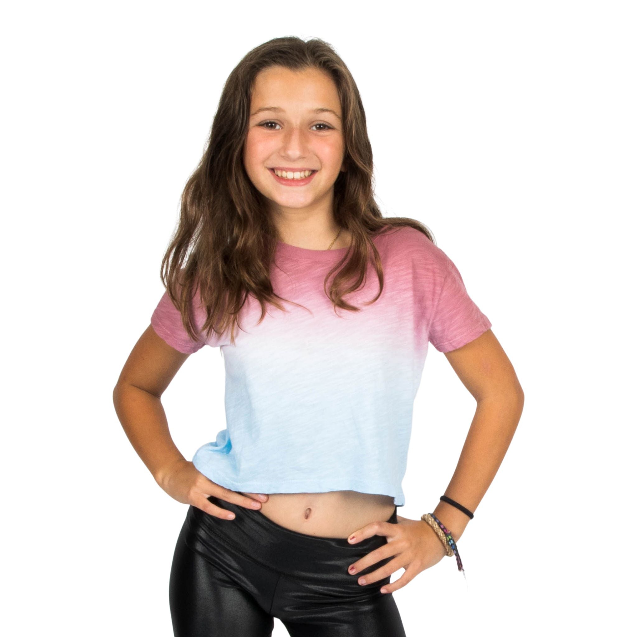 Dip Dye Crop Top - Denny's