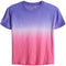 Perwinkle to Watermelon Dip Dye Crop Top - Denny's