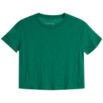 Solid Crop Crew Tee - Denny's