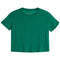 Solid Crop Crew Tee - Denny's