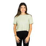 Solid Crop Crew Tee - Denny's