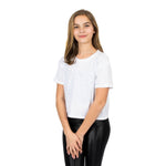 Solid Crop Crew Tee - Denny's