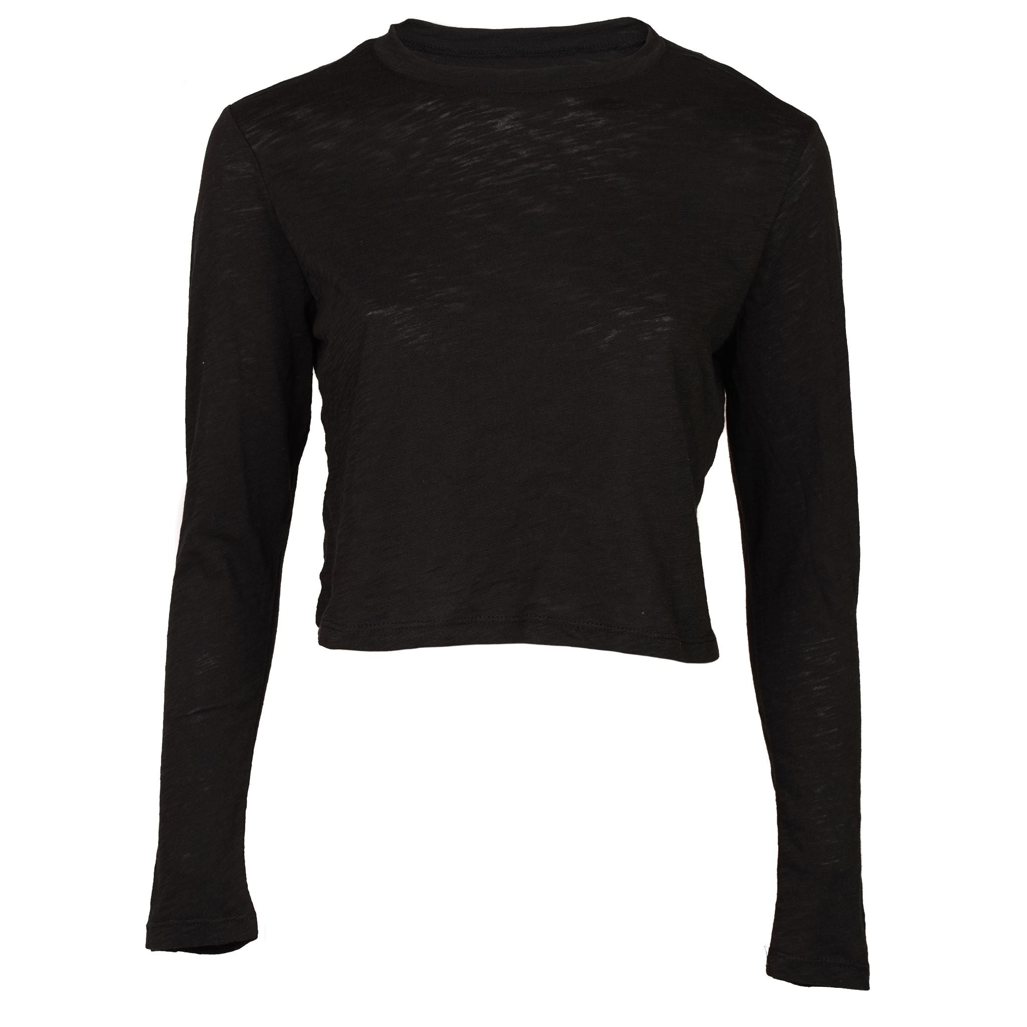 Fearless Long Sleeve Cropped Tee - Denny's