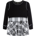 Star Plaid Bottom Dress - Denny's