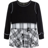 Star Plaid Bottom Dress - Denny's
