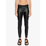 Emblem High Rise Side Stripe Crop Legging - Denny's
