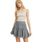 Floral Mini Skirt - Denny's