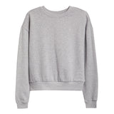 Oversized Solid Fleece Sweatshirt - Denny's