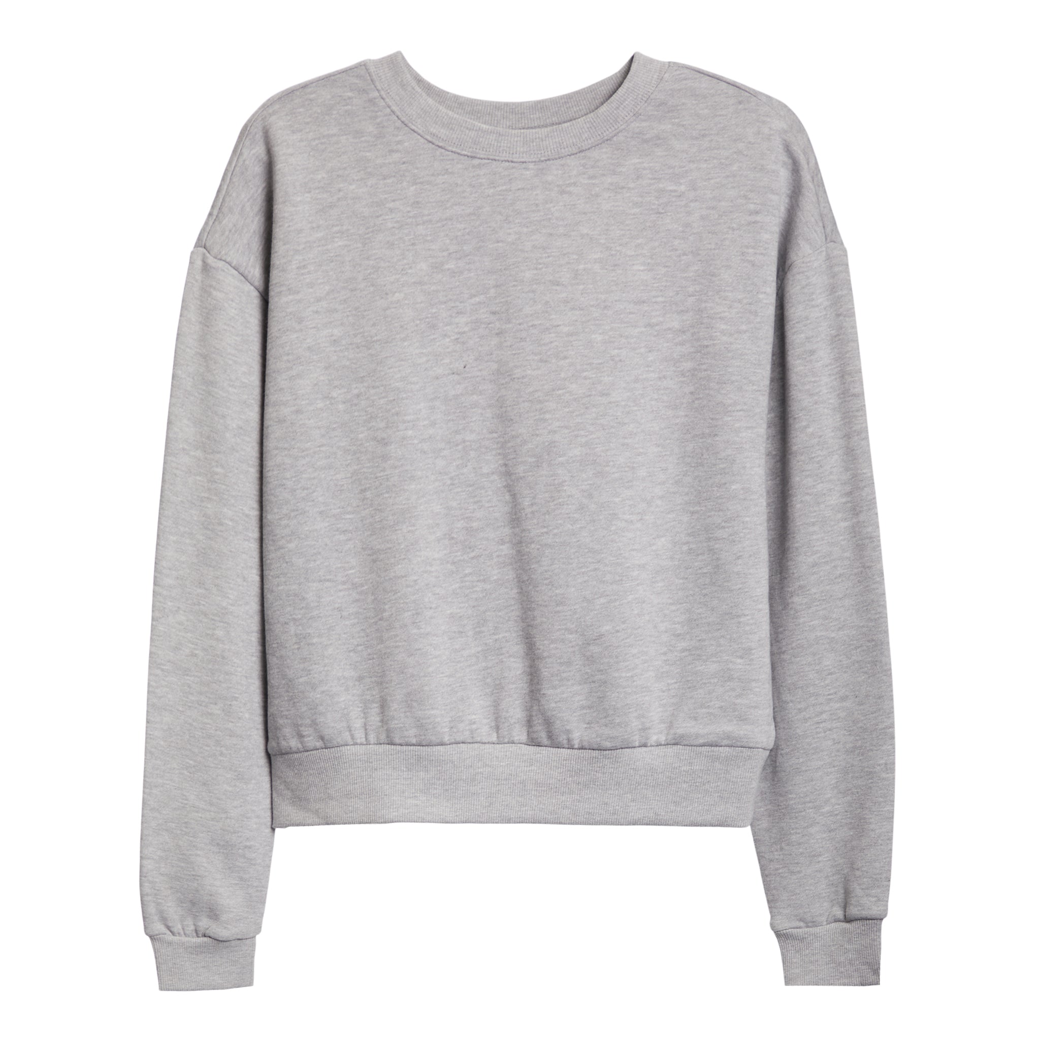 Oversized Solid Fleece Sweatshirt - Denny's
