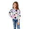 Cropped Pastel Tie Dye Sweatshirt with All Over Stars - Denny's