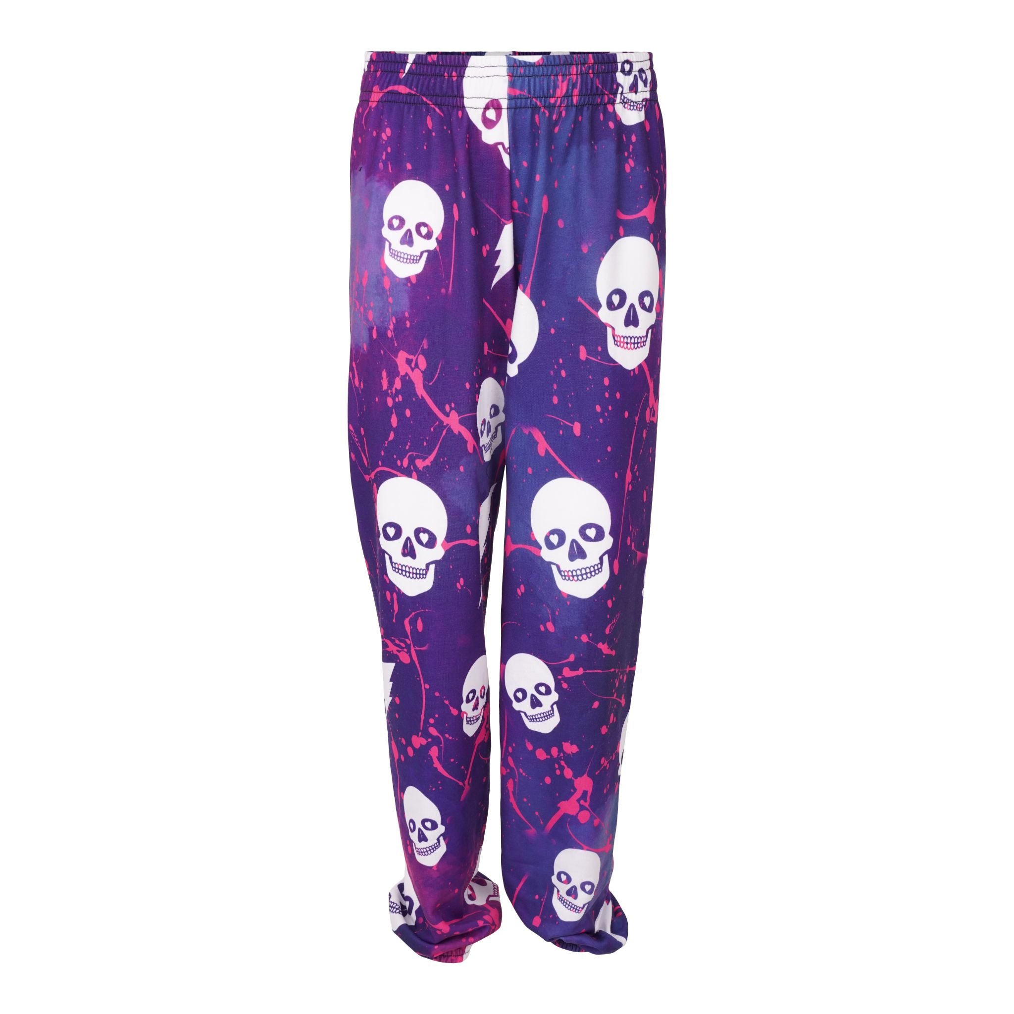 Pant Jogger Pnk Splatter Skull - Denny's