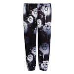Black Smile French Terry Jogger - Denny's