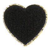 Fuzzy Heart Sticker Patch - Denny's