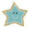 Fuzzy Star Patch - Denny's
