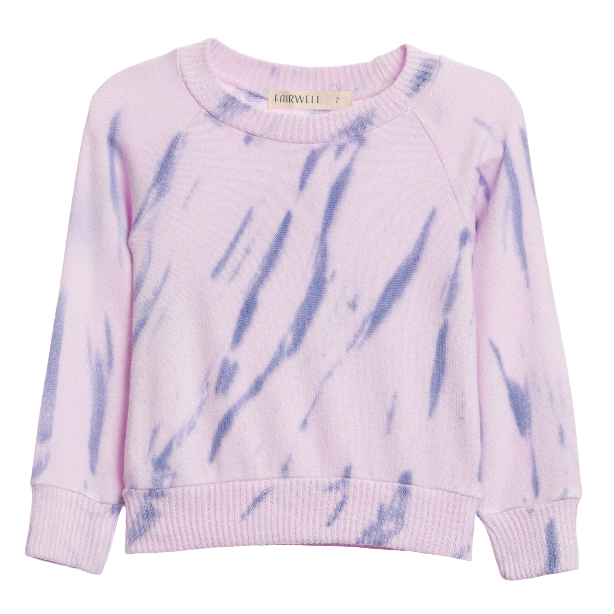 Pink & Blue Hacci Skyfall Top - Denny's