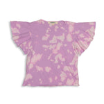 Orchid Petals Wild Flower Flutter Sleeve Tee - Denny's
