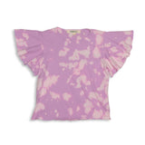 Orchid Petals Wild Flower Flutter Sleeve Tee - Denny's