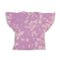 Orchid Petals Wild Flower Flutter Sleeve Tee - Denny's