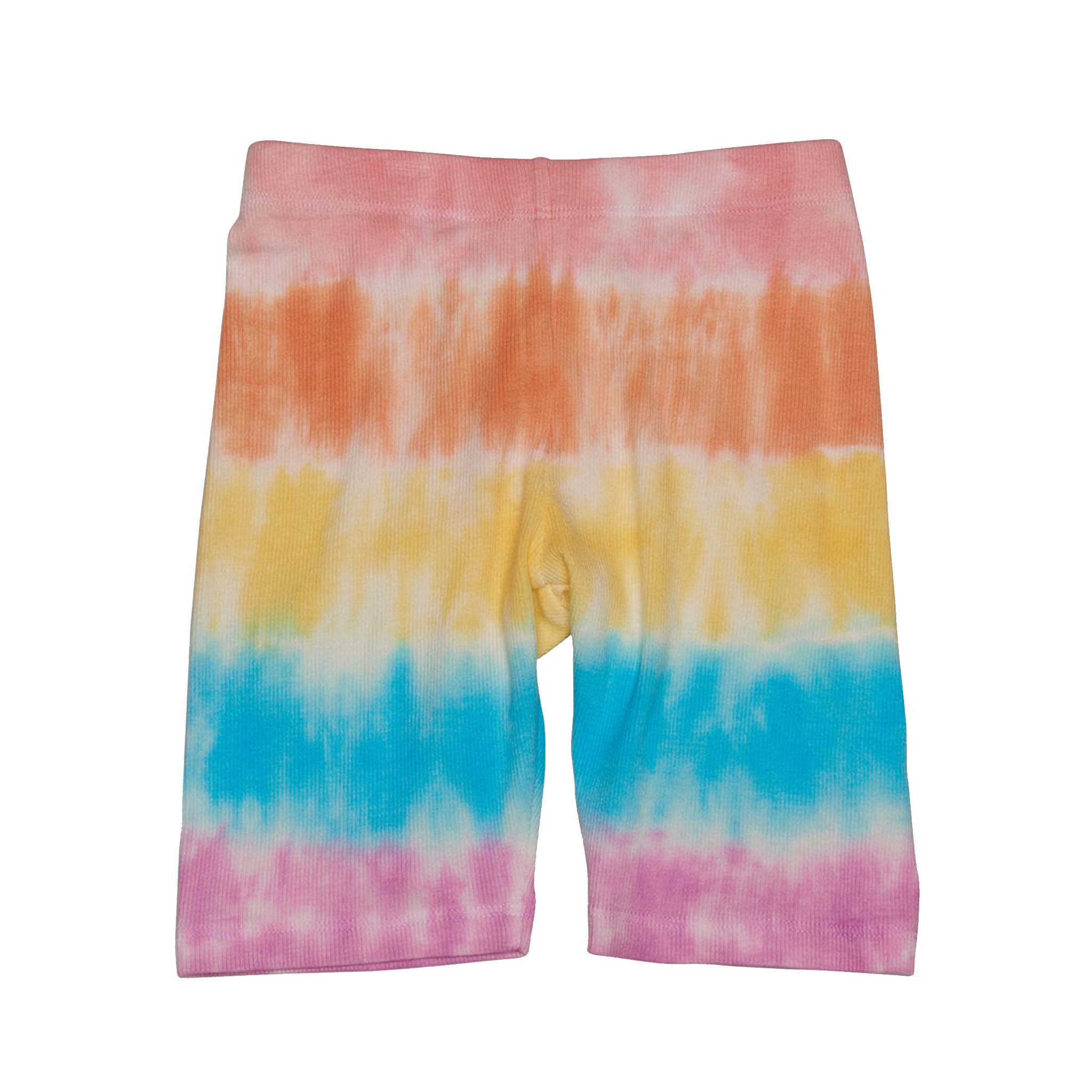 Rainbow Stripe Baja Biker Short - Denny's