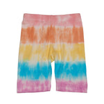 Rainbow Stripe Baja Biker Short - Denny's