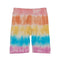 Rainbow Stripe Baja Biker Short - Denny's