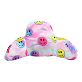 Tie Dye Smiles Fuzzy Boyfriend Pillow - Denny's