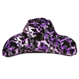 Camo Tie Dye Purple Fuzzy Boyfriend Pillow - Denny's