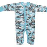 Footie Blue Camo - Denny's
