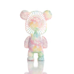 Pastel Tie Dye Bear Fan - Denny's