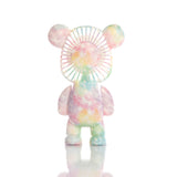 Pastel Tie Dye Bear Fan - Denny's