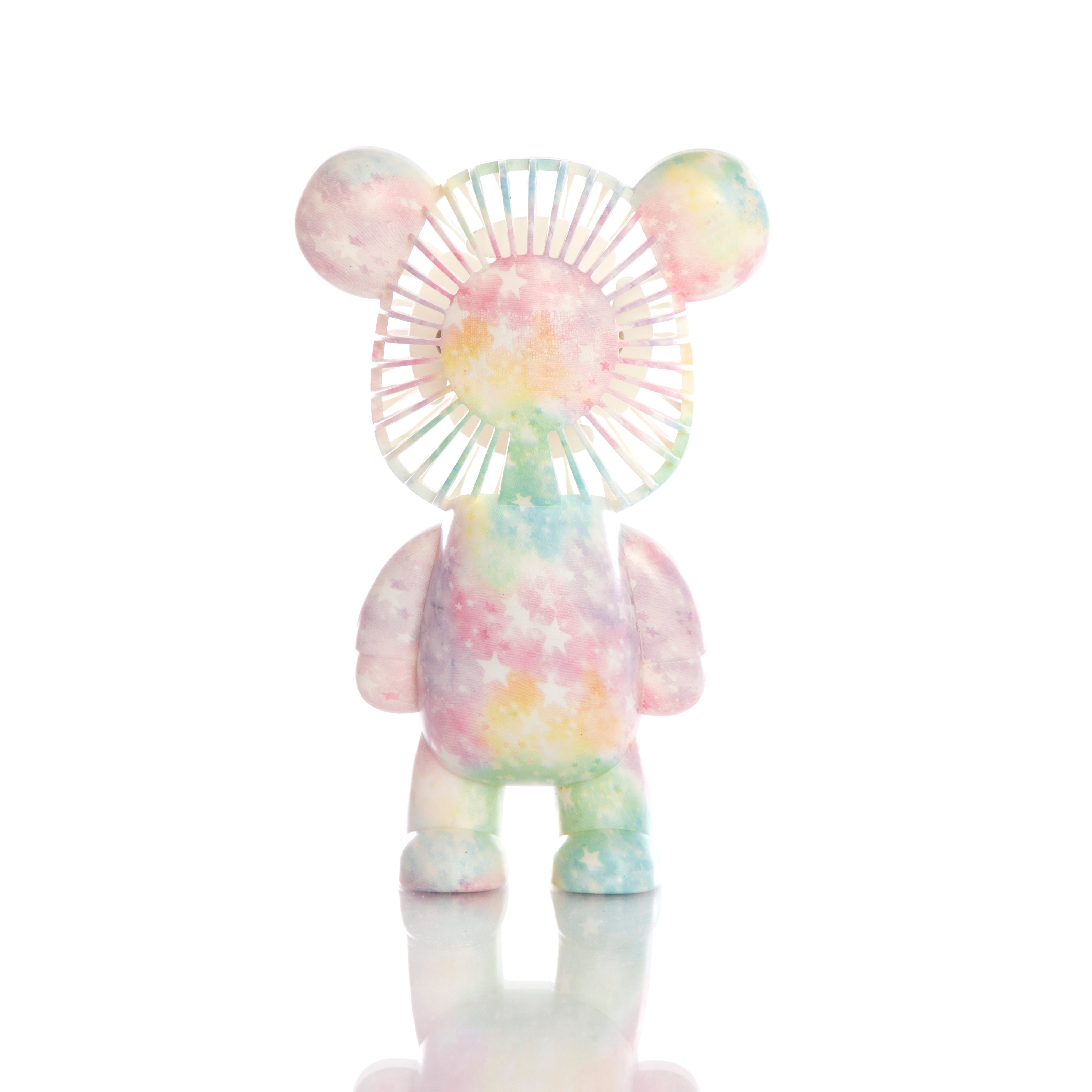 Pastel Tie Dye Bear Fan - Denny's