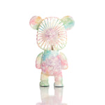 Pastel Tie Dye Bear Fan - Denny's