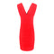Trisha V-neck Rouching Dress - Denny's