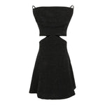Samantha Lurex Knot Front Dress - Denny's