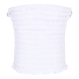 Ruffle Smocked Tube Top - Denny's